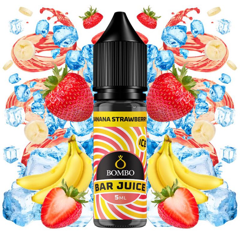 Bombo Aroma Banana Strawberry Ice 5ml/15ml (Minilongfill) - Bar Juice by Bombo
