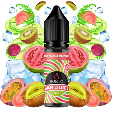 Bombo Aroma Kiwi Guava Passion Ice 5ml/15ml (Minilongfill) - Bar Juice by Bombo