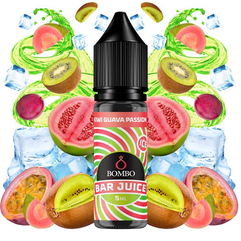 Bombo Aroma Kiwi Guava Passion Ice 5ml/15ml (Minilongfill) - Bar Juice by Bombo