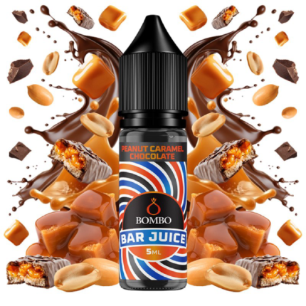 Bombo Aroma Peanut Chocolate Caramel 5ml/15ml (Minilongfill) - Bar Juice by Bombo