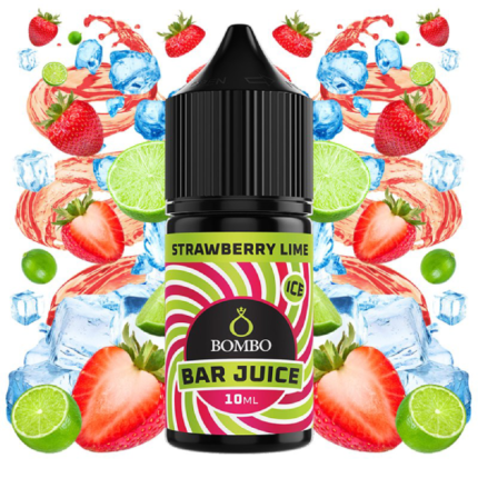 Bombo Aroma Strawberry Lime Ice 10ml/30ml (Minilongfill) - Bar Juice by Bombo