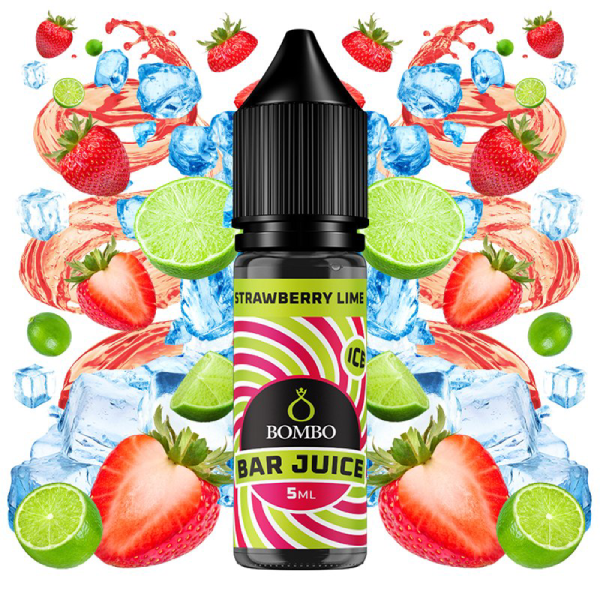 Bombo Aroma Strawberry Lime Ice 5ml/15ml (Minilongfill) - Bar Juice by Bombo