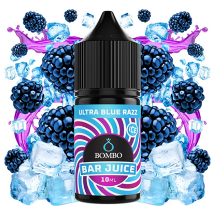 Bombo Aroma Ultra Blue Razz Ice 10ml/30ml (Minilongfill) - Bar Juice by Bombo