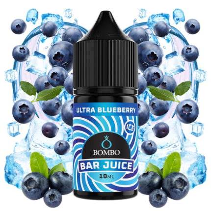 Bombo Aroma Ultra Blueberry Ice 10ml/30ml (Minilongfill) - Bar Juice by Bombo