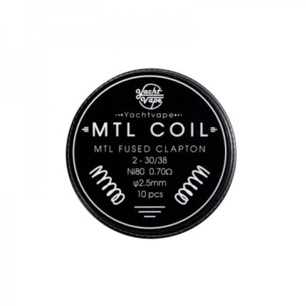 MTL Fused Clapton 2-30/38 Ni80 0.7Ω 2.5mm (10kom) - Yachtvape