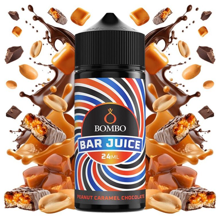 Bombo Aroma Peanut Chocolate Caramel 24ml (Longfill) - Bar Juice by Bombo
