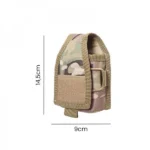 Torbica Sacoche Ceinture Army - Slika 7