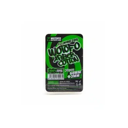 Pamuk XFiber Cotton 3mm (30kom) - WOTOFO