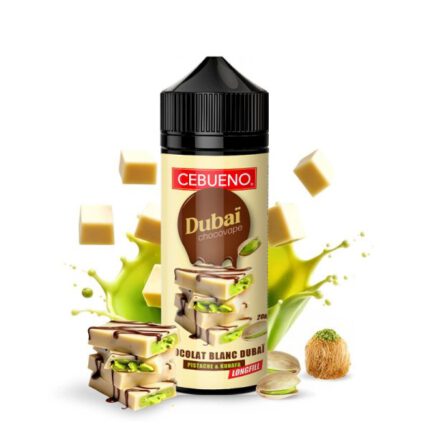 Cebueno Long Fill Dubaï Chocovape White 20/120ml - Cebueno