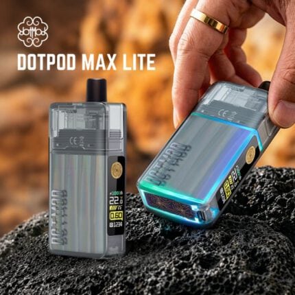 KIT DotPod Max Lite - Dotmod u prozirnoj ambalaži s LED osvjetljenjem, 0.87" color screen i dugmetom za aktivaciju.