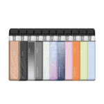 Kit Pod XROS 6 Mini 3ml 1600mAh - Vaporesso prikazuje raznobojni vape pod sustav s LED indikatorima i drip tipom.