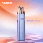 KIT Pod Argus G4 Mini - Voopoo u ljubičastoj boji s LED indikatorima i prozirnim rezervoarom za jednostavno praćenje razine tekućine.