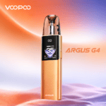 KIT Pod Argus G4 - Voopoo u zlatnoj boji s TFT ekranom i mlaznicom, snage do 35W, idealan za uživanje u vapenju.